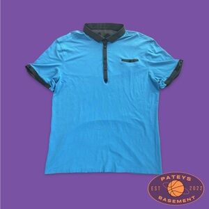 lululemon Blue Golf Polo
